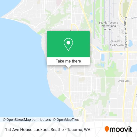 1st Ave House Lockout map