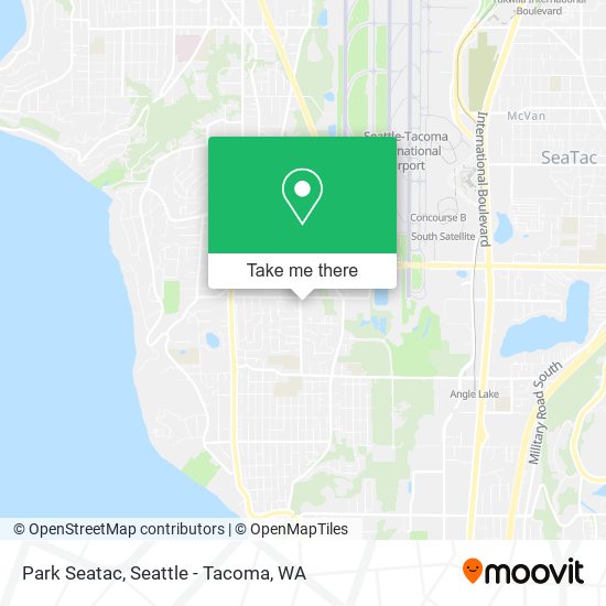 Park Seatac map