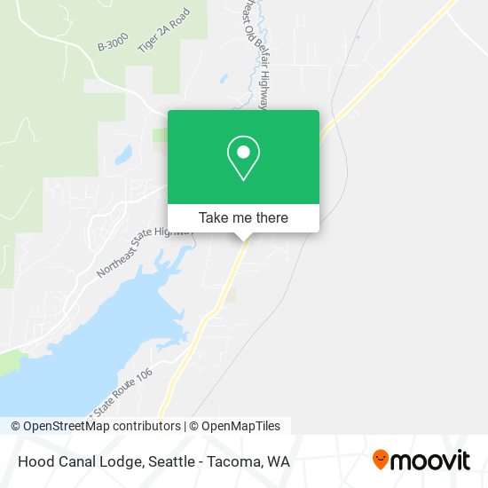 Mapa de Hood Canal Lodge