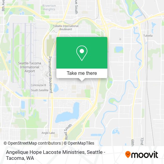 Angelique Hope Lacoste Ministries map