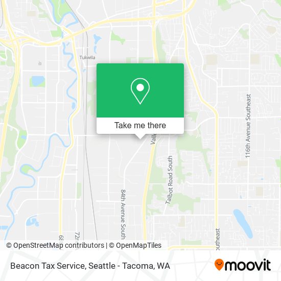 Beacon Tax Service map