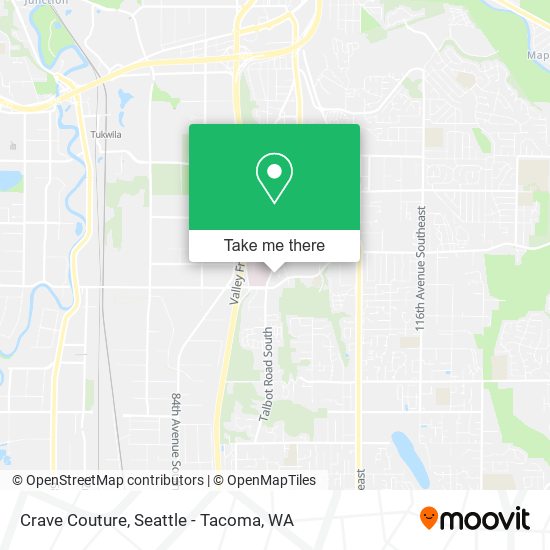 Crave Couture map