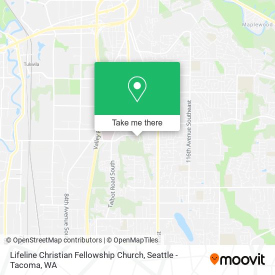 Lifeline Christian Fellowship Church map