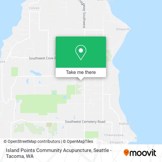 Mapa de Island Points Community Acupuncture