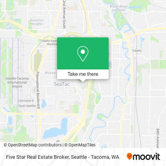 Mapa de Five Star Real Estate Broker