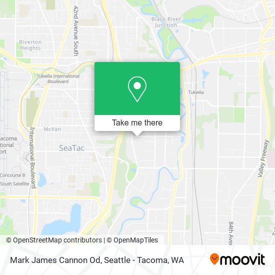 Mark James Cannon Od map