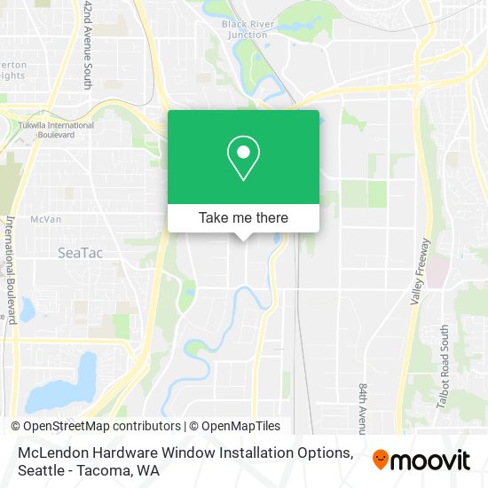 McLendon Hardware Window Installation Options map