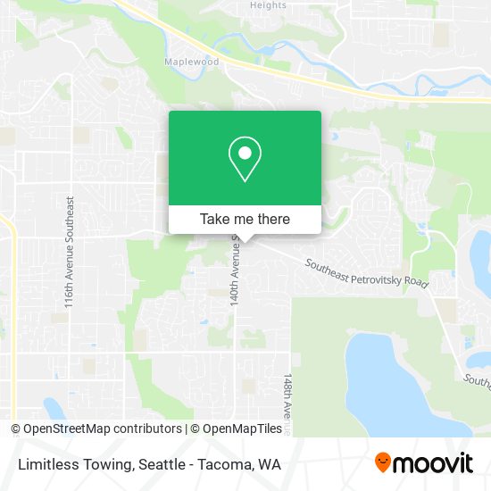 Limitless Towing map