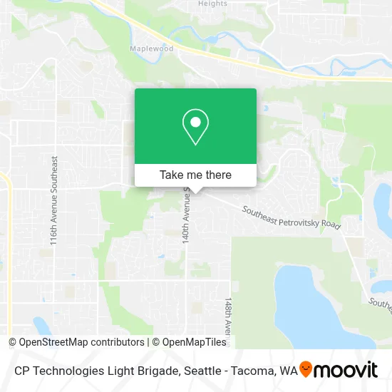 CP Technologies Light Brigade map