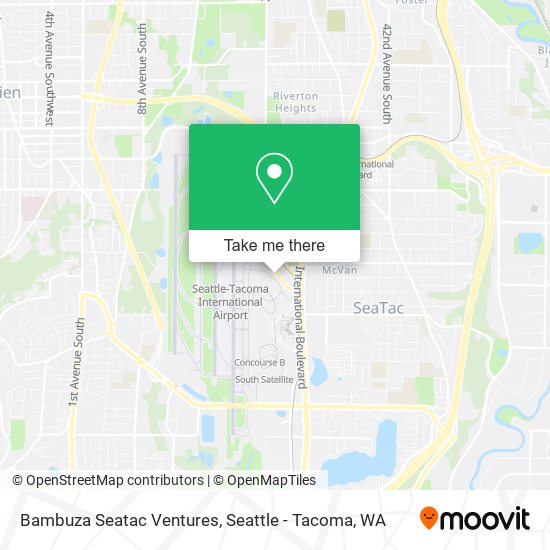 Bambuza Seatac Ventures map