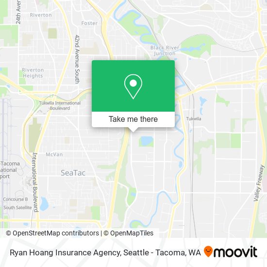 Ryan Hoang Insurance Agency map