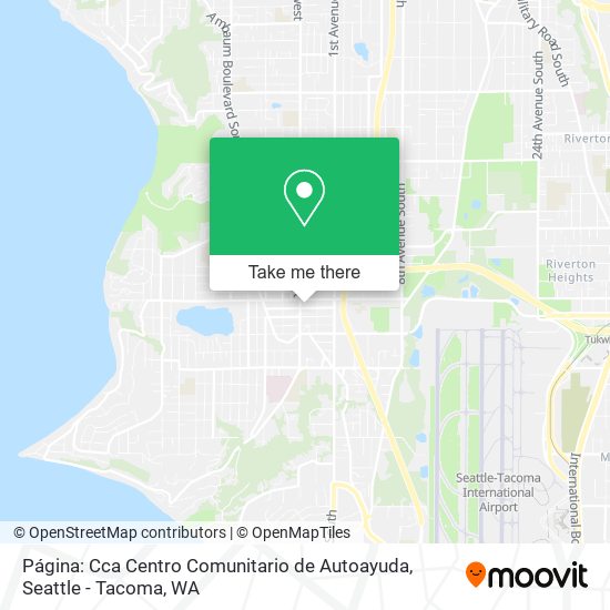 Mapa de Página: Cca Centro Comunitario de Autoayuda