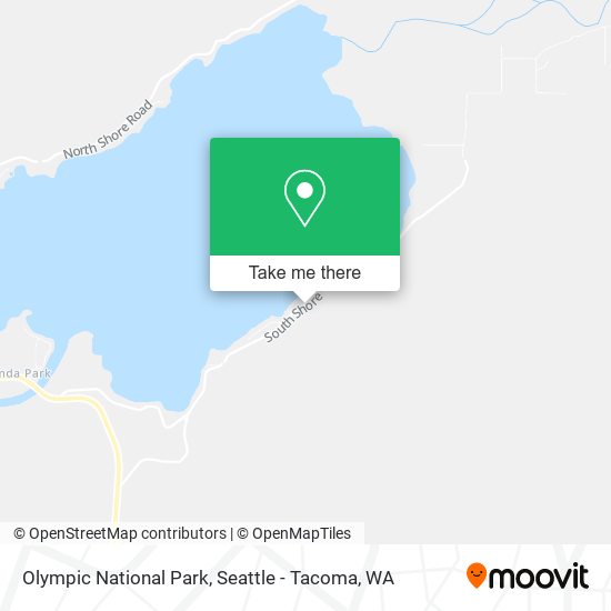 Mapa de Olympic National Park