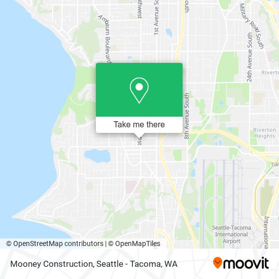 Mooney Construction map