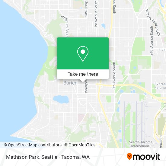 Mapa de Mathison Park