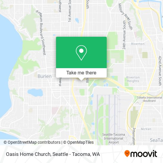 Oasis Home Church map