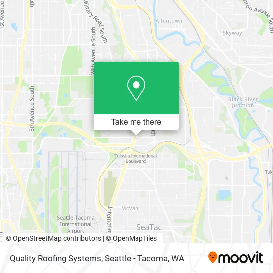 Mapa de Quality Roofing Systems