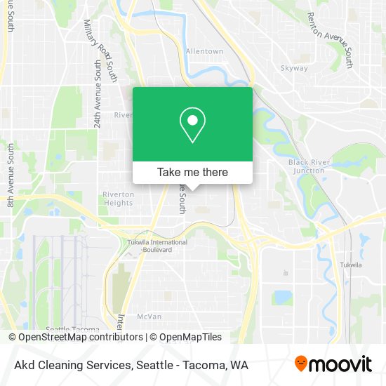Mapa de Akd Cleaning Services
