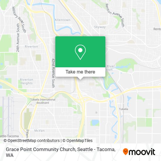 Grace Point Community Church map