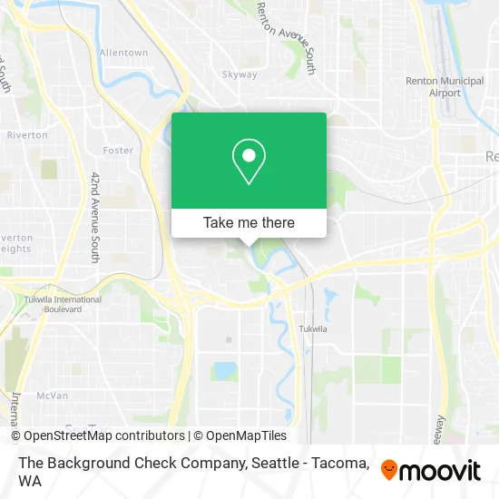 Mapa de The Background Check Company