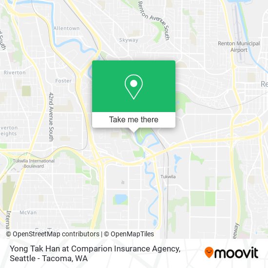 Yong Tak Han at Comparion Insurance Agency map