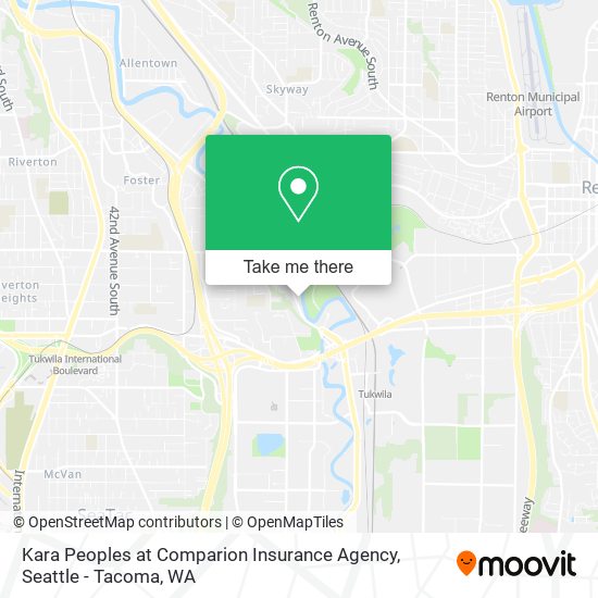 Mapa de Kara Peoples at Comparion Insurance Agency