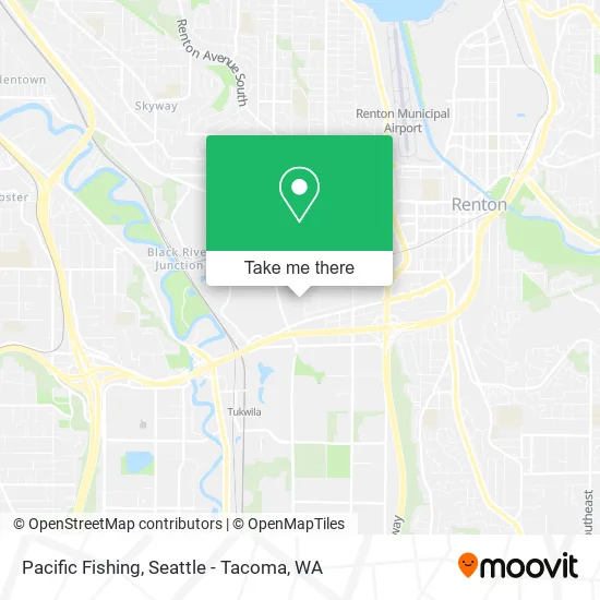 Pacific Fishing map