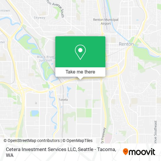 Mapa de Cetera Investment Services LLC