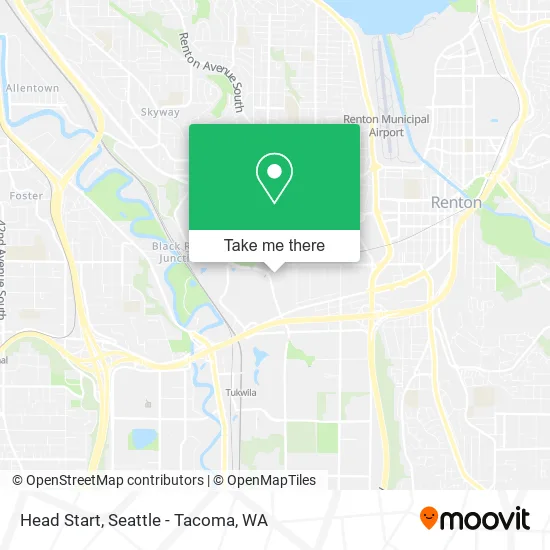 Head Start map