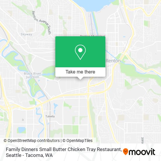 Family Dinners Small Butter Chicken Tray Restaurant map