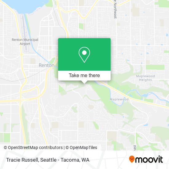 Mapa de Tracie Russell