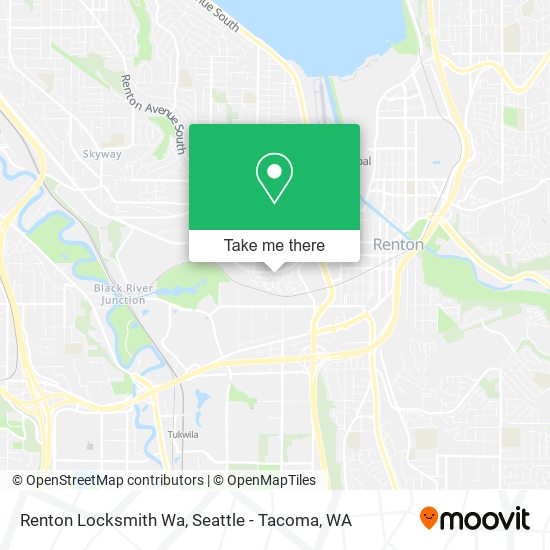 Renton Locksmith Wa map