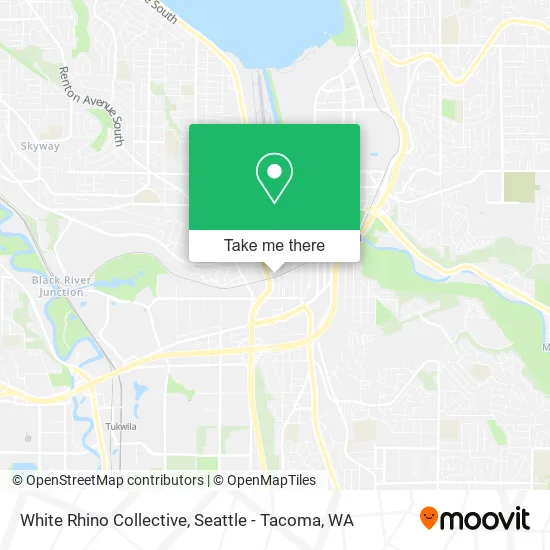 White Rhino Collective map