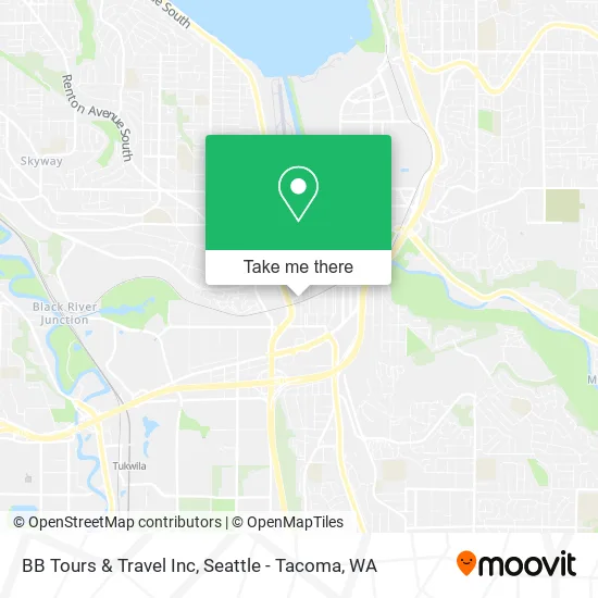 BB Tours & Travel Inc map