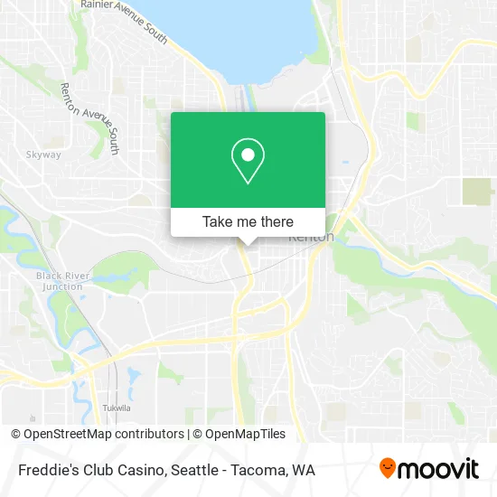 Freddie's Club Casino map