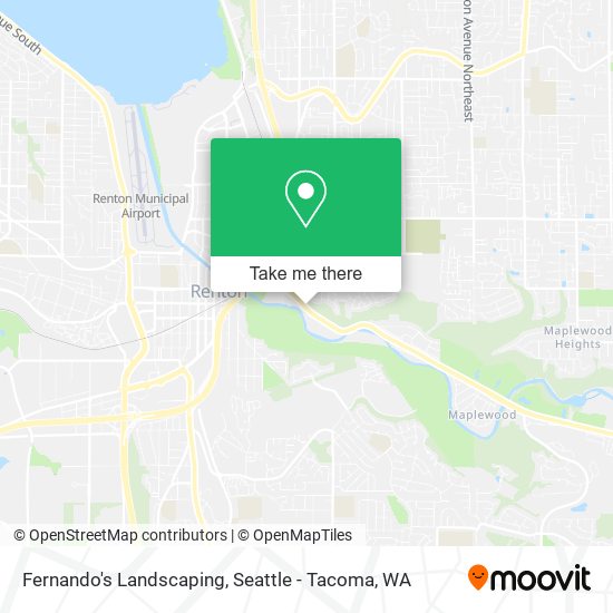 Fernando's Landscaping map