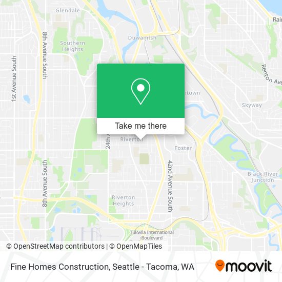 Mapa de Fine Homes Construction