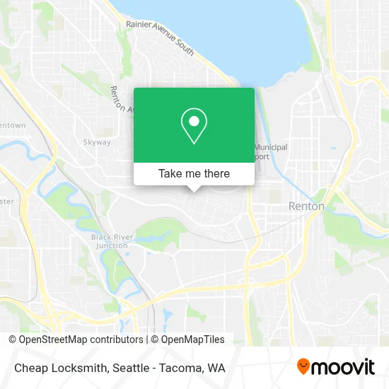 Cheap Locksmith map