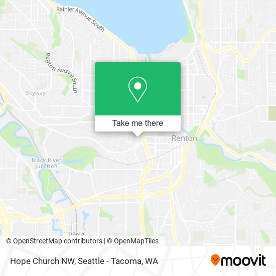 Hope Church NW map
