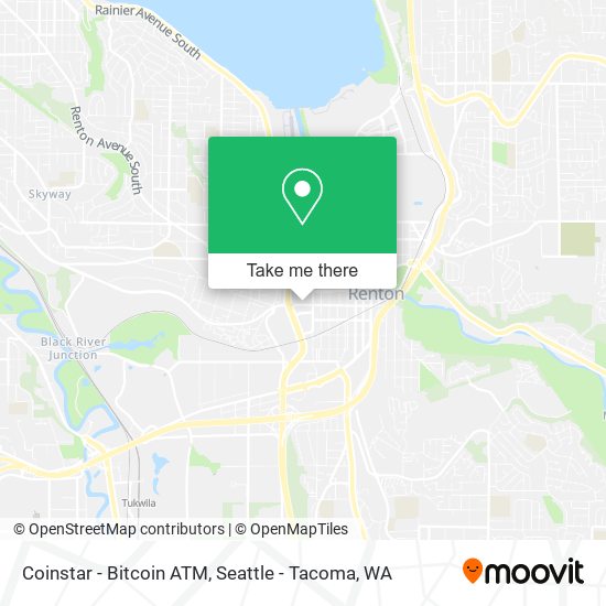 Mapa de Coinstar - Bitcoin ATM