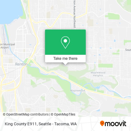 King County E911 map