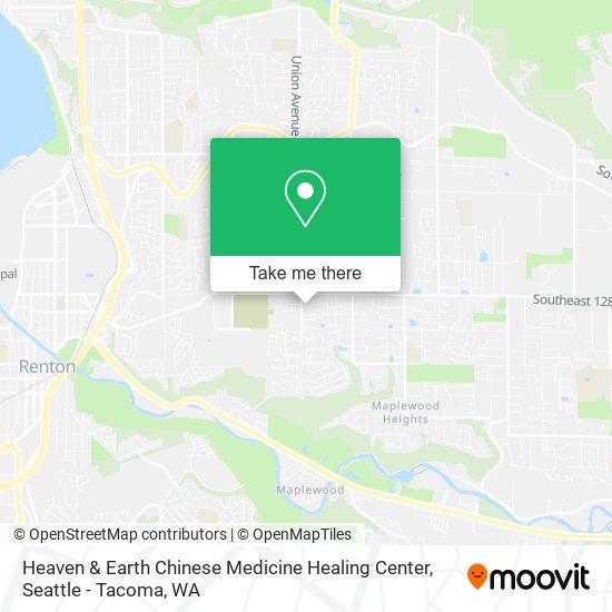 Heaven & Earth Chinese Medicine Healing Center map