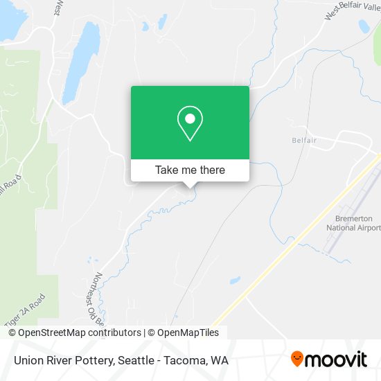 Mapa de Union River Pottery