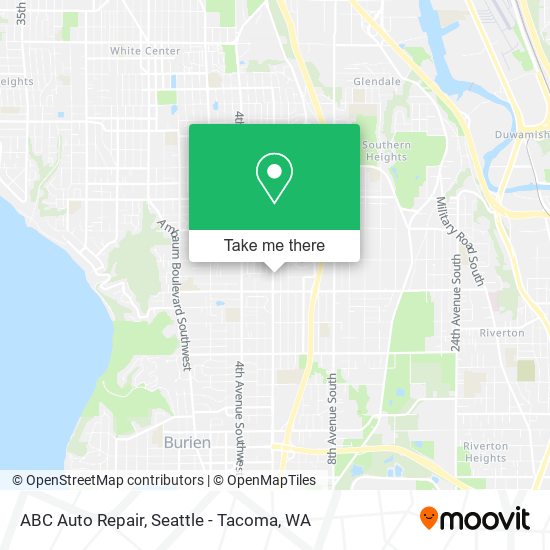 ABC Auto Repair map