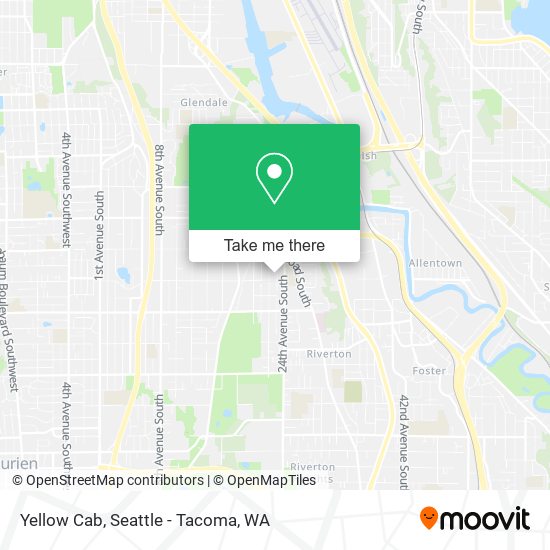 Yellow Cab map