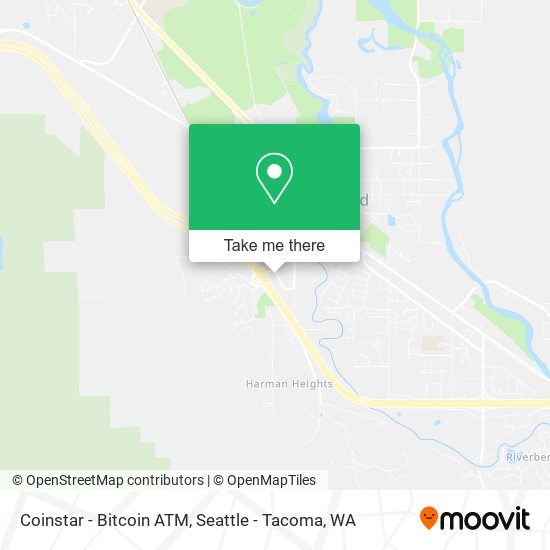 Mapa de Coinstar - Bitcoin ATM