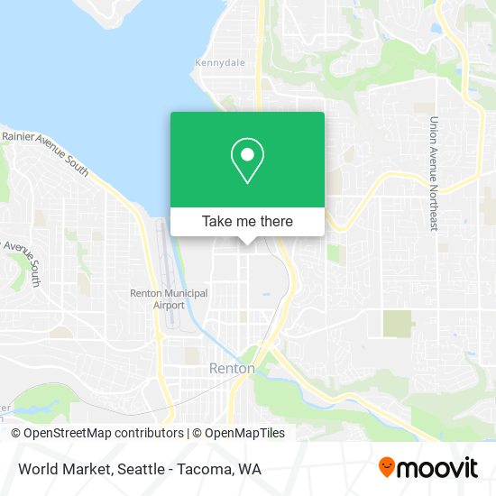 Mapa de World Market