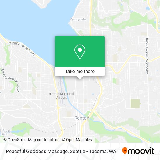 Mapa de Peaceful Goddess Massage
