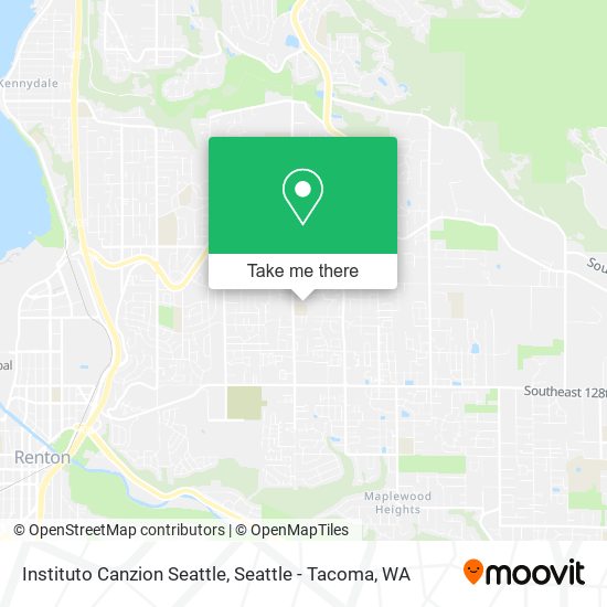 Mapa de Instituto Canzion Seattle