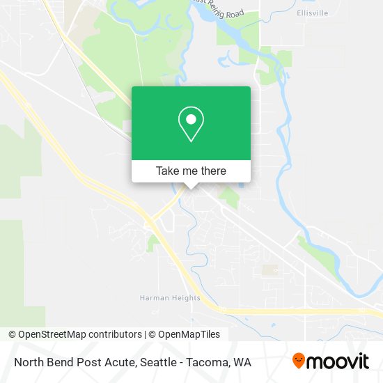 Mapa de North Bend Post Acute